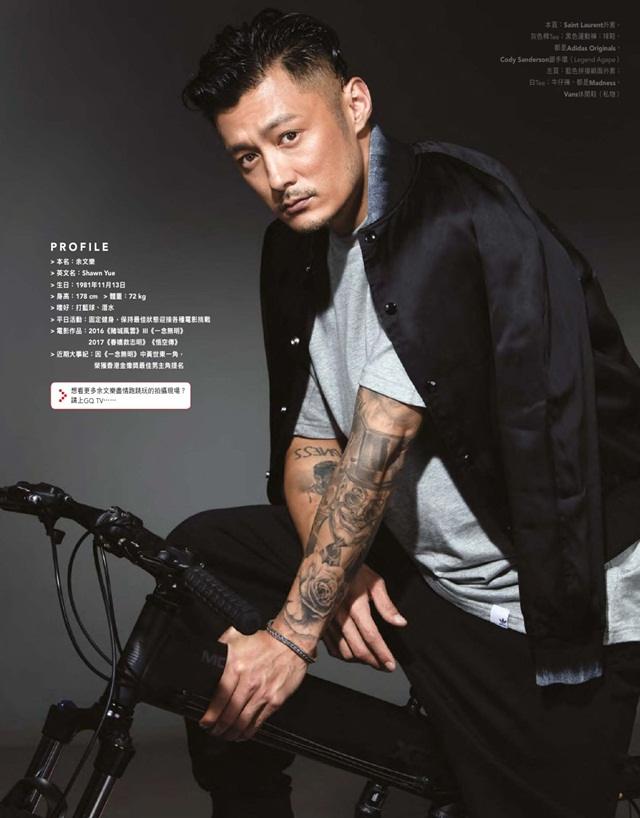 Shawn Yue @ GQ Taiwan April 2017