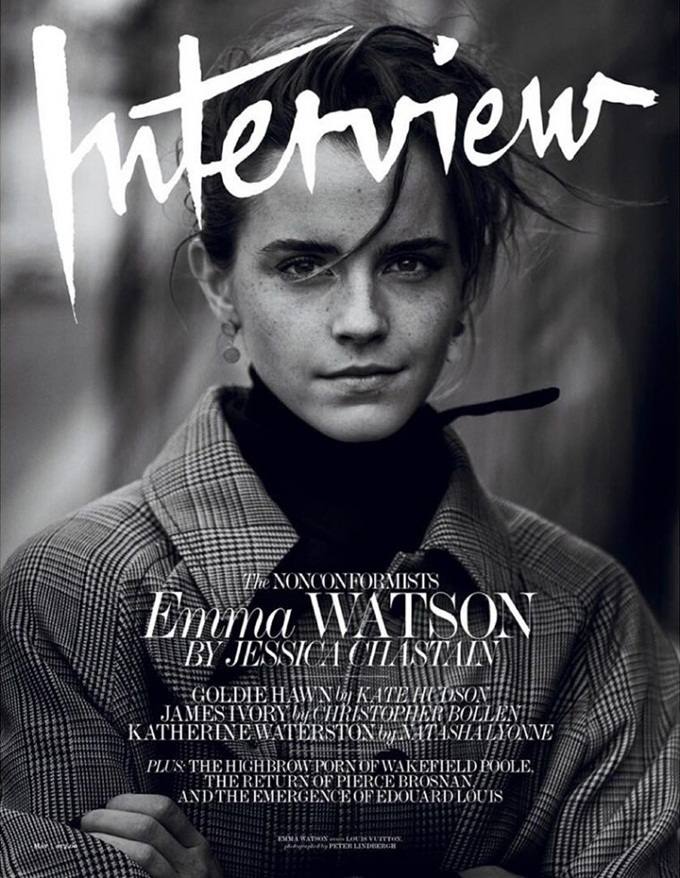 Emma Watson @ Interview Magazine May 2017