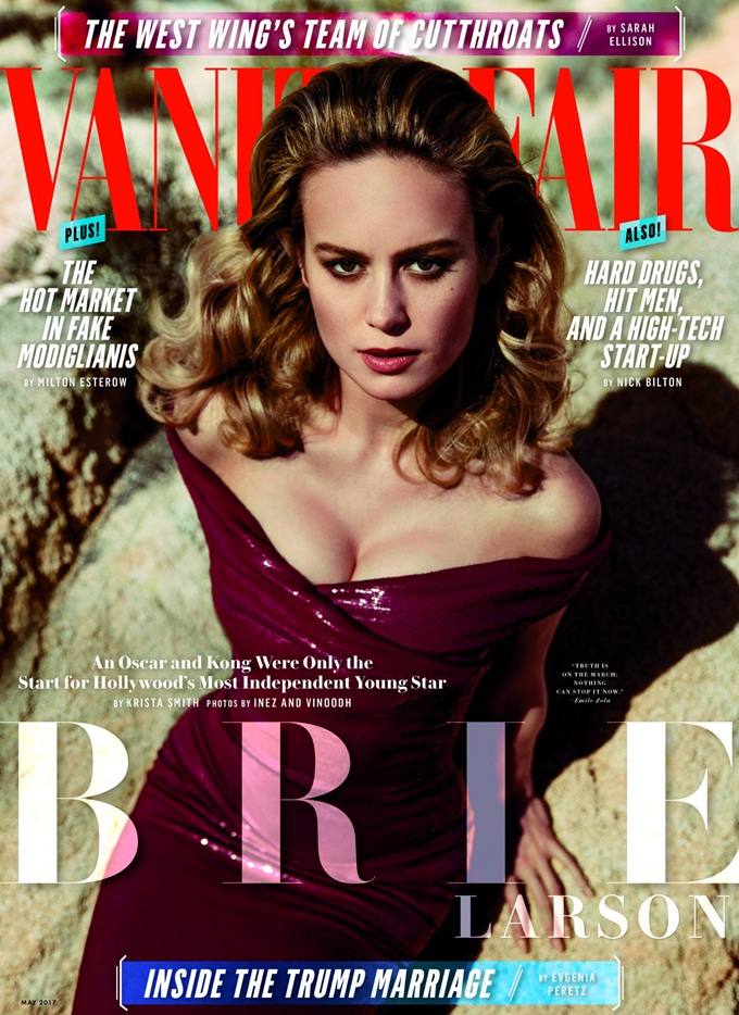 Brie Larson @ Vanity Fair May 2017