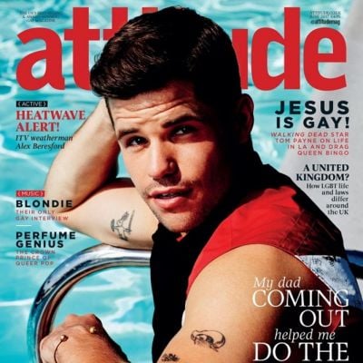 Charlie Carver @ Attitude UK June 2017