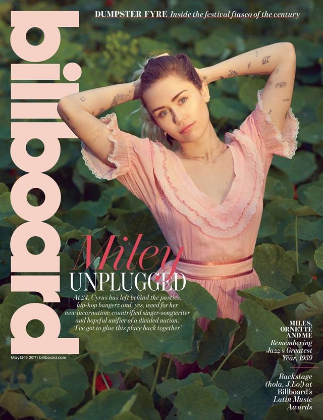 Miley Cyrus @ Billboard Magazine May 2017