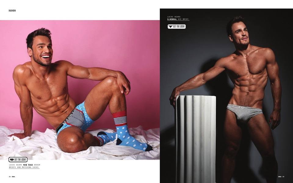 Lucas Escarcello @ DNA Magazine issue 209 June 2017