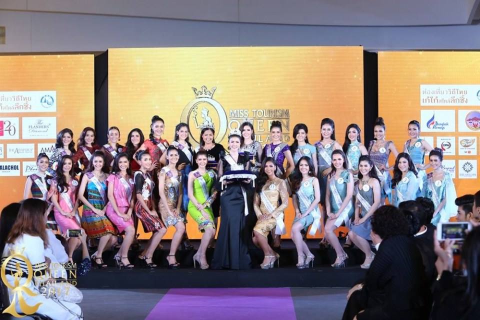 การเปิดตัว 25 สาวงาม เข้ารอบสุดท้าย Miss Tourism Queen Thailand 2017