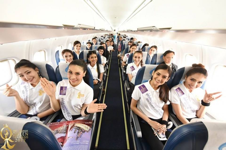 Bangkok Airways พาผู้เข้าประกวด Miss Tourism Queen Thailand 2017 บินลัดฟ้าสู่จังหวัดตราด