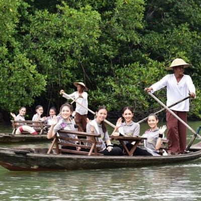 ชมสายน้ำทางธรรมชาติอันสวยงามและร่วมปล่อยพันธุ์ปลาอนุรักษ์ธรรมชาติกับสาวๆMiss Tourism Queen Thailand 2017