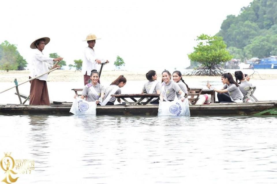 ชมสายน้ำทางธรรมชาติอันสวยงามและร่วมปล่อยพันธุ์ปลาอนุรักษ์ธรรมชาติกับสาวๆMiss Tourism Queen Thailand 2017