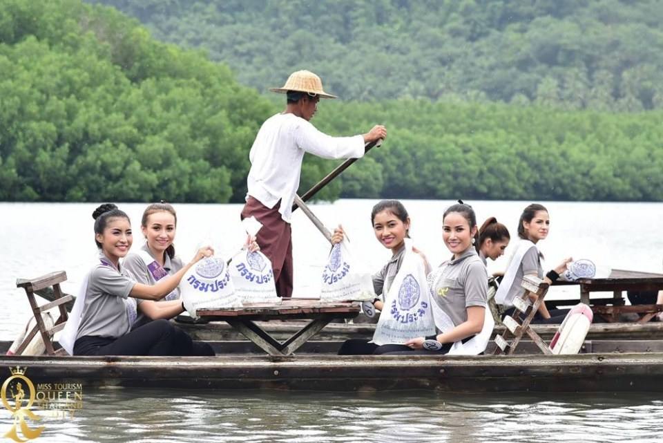 ชมสายน้ำทางธรรมชาติอันสวยงามและร่วมปล่อยพันธุ์ปลาอนุรักษ์ธรรมชาติกับสาวๆMiss Tourism Queen Thailand 2017