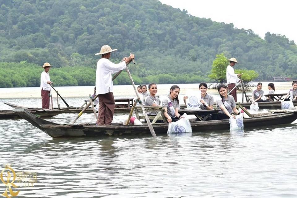 ชมสายน้ำทางธรรมชาติอันสวยงามและร่วมปล่อยพันธุ์ปลาอนุรักษ์ธรรมชาติกับสาวๆMiss Tourism Queen Thailand 2017