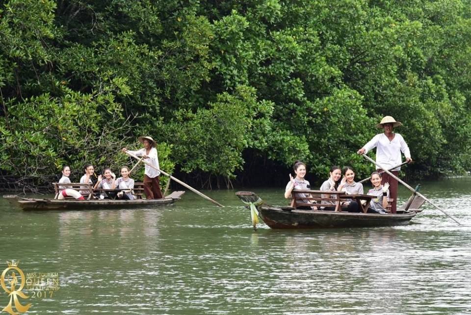 ชมสายน้ำทางธรรมชาติอันสวยงามและร่วมปล่อยพันธุ์ปลาอนุรักษ์ธรรมชาติกับสาวๆMiss Tourism Queen Thailand 2017