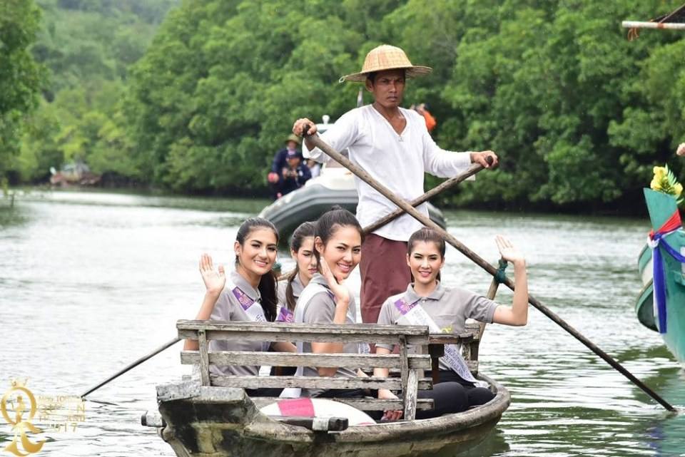 ชมสายน้ำทางธรรมชาติอันสวยงามและร่วมปล่อยพันธุ์ปลาอนุรักษ์ธรรมชาติกับสาวๆMiss Tourism Queen Thailand 2017