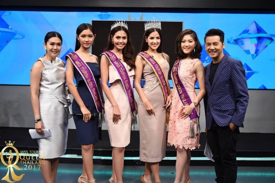 สาวงาม Miss Tourism Queen Thailand 2017 เข้าพูดคุยสัมภาษณ์ที่ #ททบ5