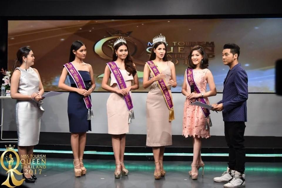 สาวงาม Miss Tourism Queen Thailand 2017 เข้าพูดคุยสัมภาษณ์ที่ #ททบ5