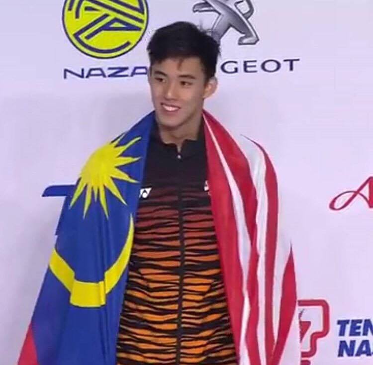 นักว่ายน้ำทีมชาติมาเลเซีย Welson Wee Sheng Sim(ตามติด SEA GAMES 2017)