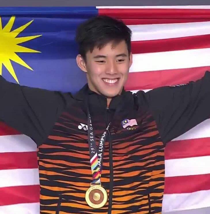 นักว่ายน้ำทีมชาติมาเลเซีย Welson Wee Sheng Sim(ตามติด SEA GAMES 2017)