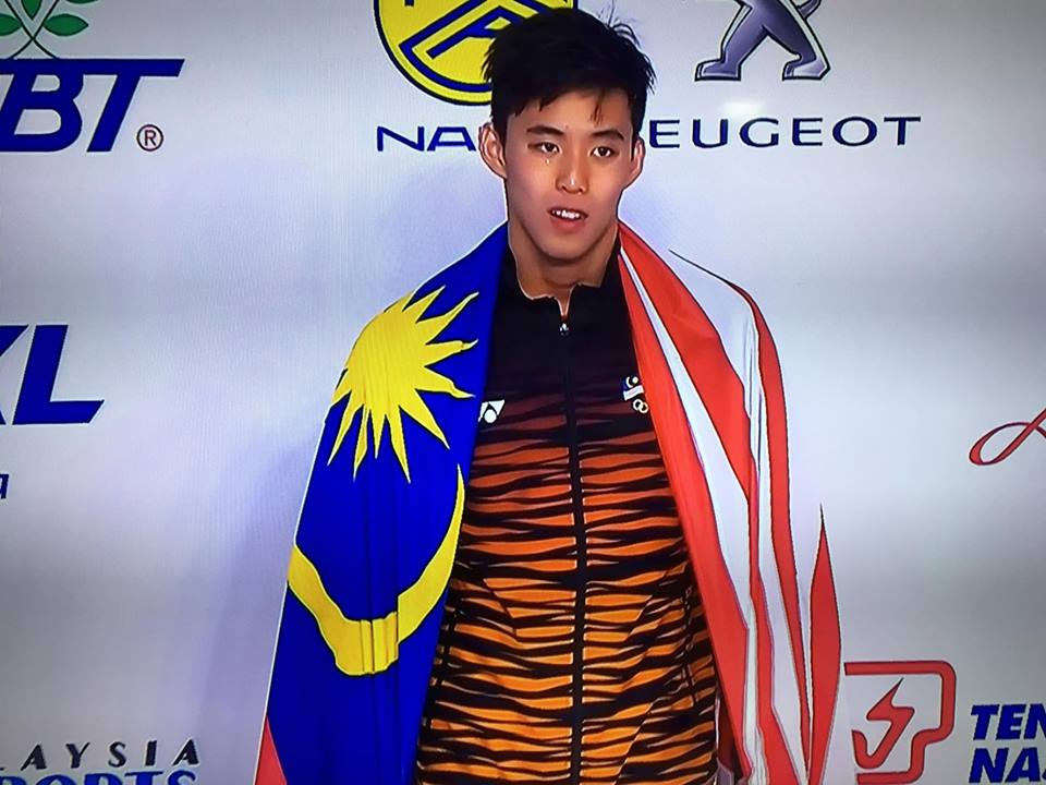 นักว่ายน้ำทีมชาติมาเลเซีย Welson Wee Sheng Sim(ตามติด SEA GAMES 2017)