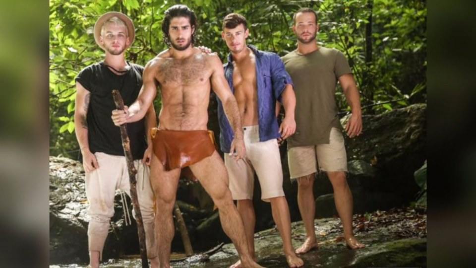 18+ หนังสุดโต่ง #1 จัดเต็มๆ Tarzan A Gay XXX Parody