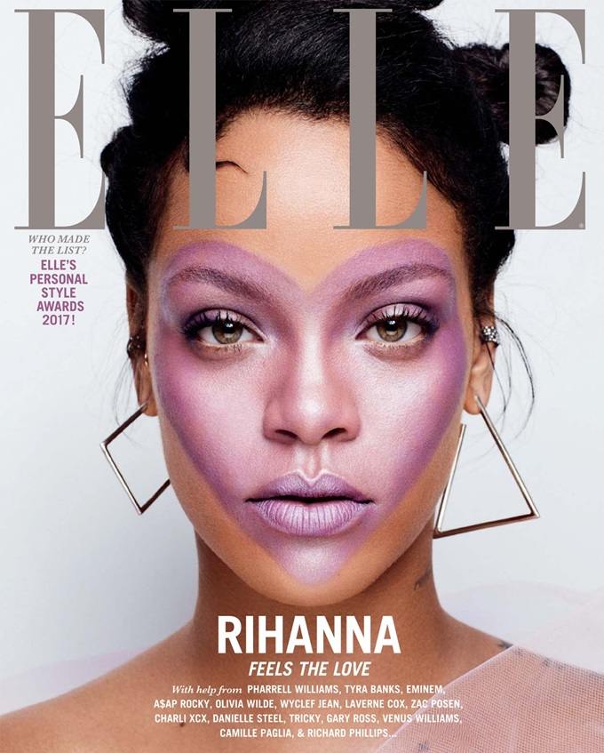 Rihanna @ Elle US October 2017