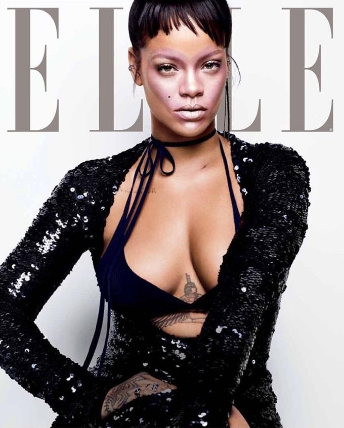 Rihanna @ Elle US October 2017