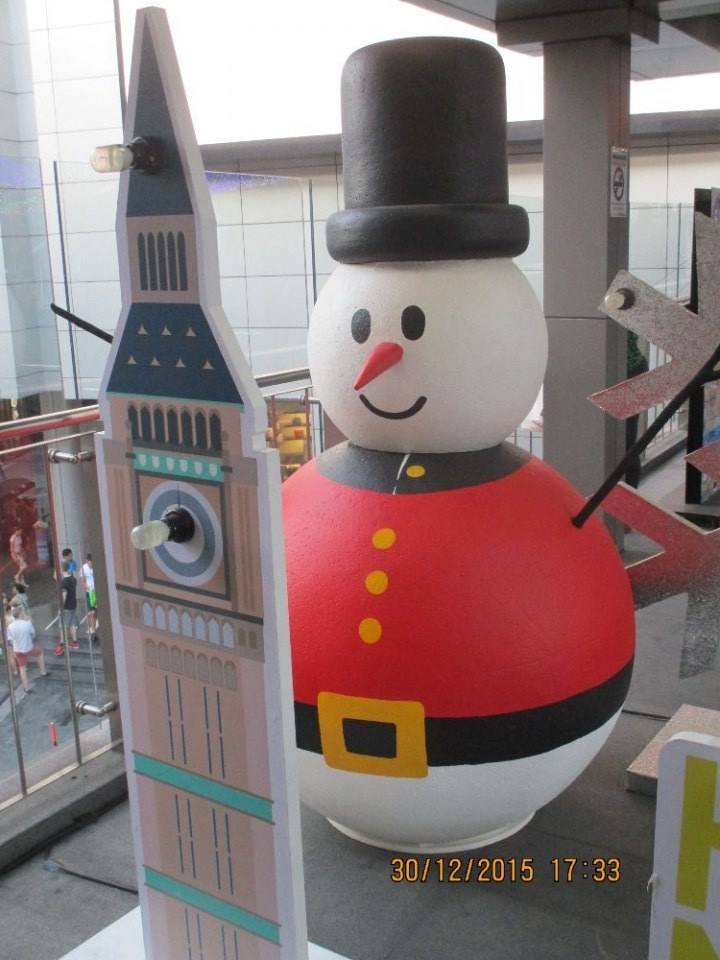 ตุ๊กตาหิมะเมื่อปลายปี 2015