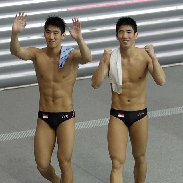 Mark & Timothy Lee นักกระโดดน้ำฝาแฝดชาวสิงคโปร์