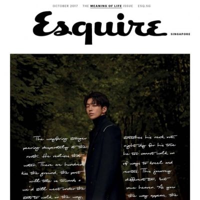 Nam Joo Hyuk @ Esquire Singapore October 2017