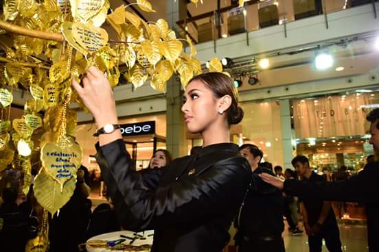 คณะ Miss Tourism Queen Thailand 2017 ร่วมงาน ธ สถิต ณ แดนสรวง ในดวงใจนิรันดร์