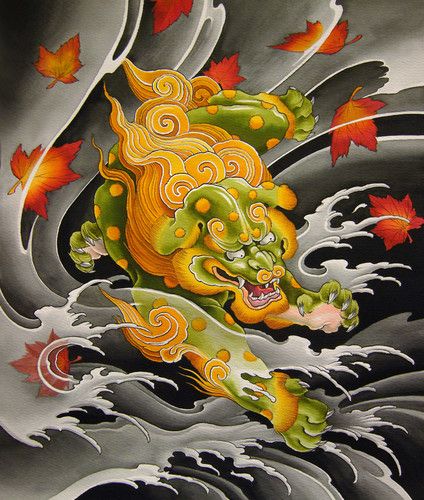 ความยิ่งใหญ่ ของศิลปะจีน การเขียนภาพ   สิงโต - ปี่เซียะ