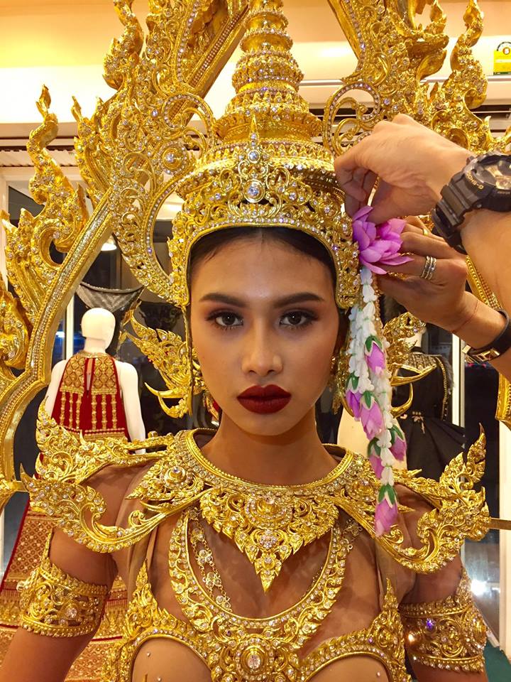 ชุดประจำชาติ "นารีศรีทวารบาล" พร้อมสู้ศึก Miss Tourism International 2017 ณ ประเทศมาเลเซีย