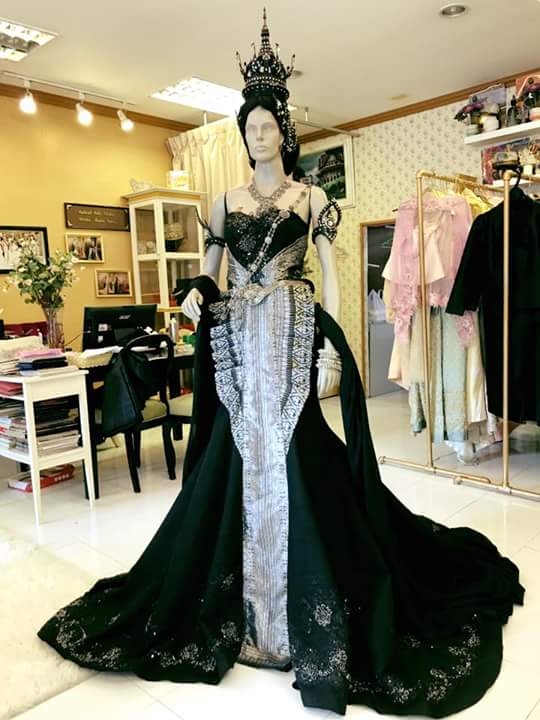 อัพเดทชุดไทยประจำชาติ หนึ่งในชุดที่จะไปประกวดและประชาสัมพันธ์การท่องเที่ยวของประเทศไทยในการประกวด Miss Tourism Queen International 2017