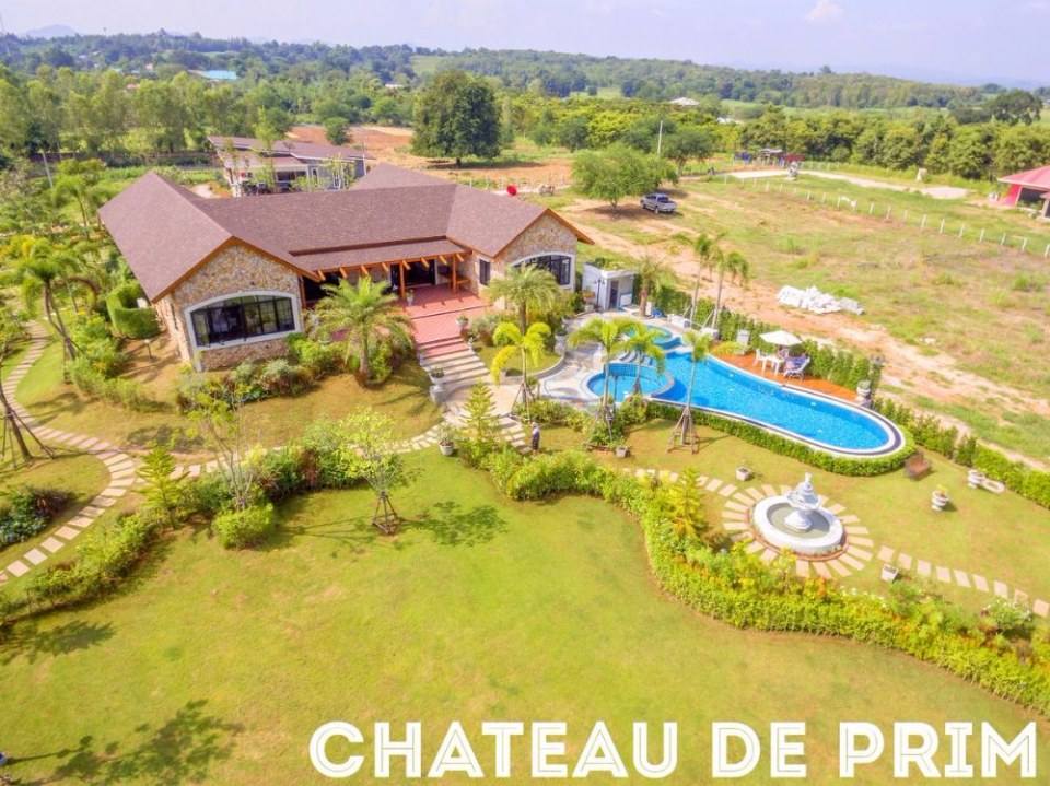 บ้านพักเขาใหญ่ หรูหราสไตล์ยุโรป Chateau de Prim Khaoyai พูลวิลล่าส่วนตัว ที่ห้ามพลาด