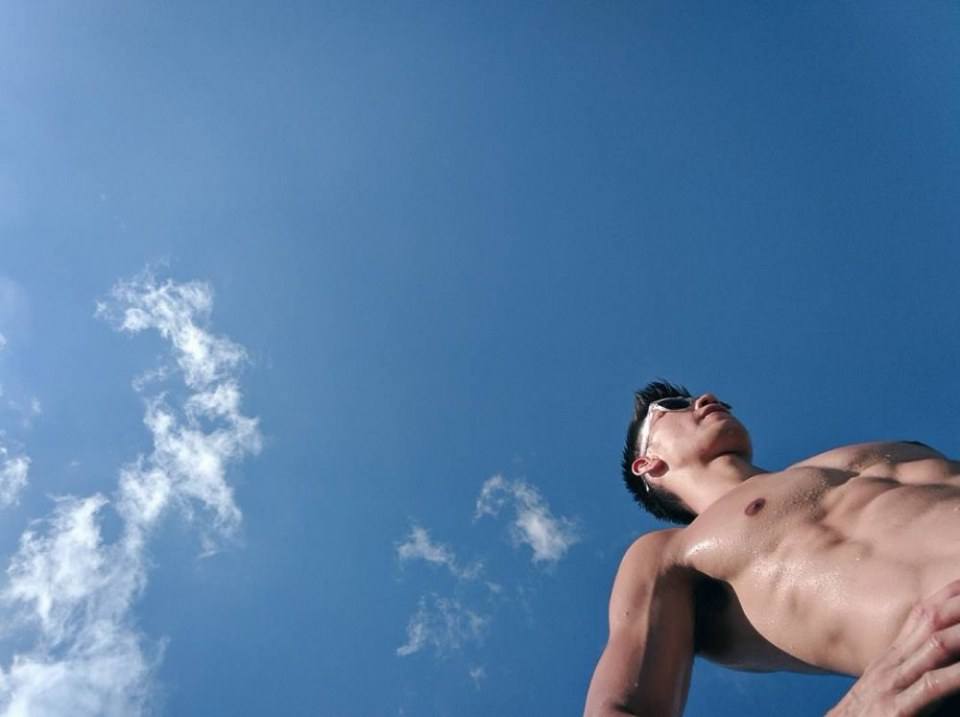 กล้ามน่ากัดมากสามี