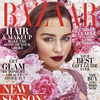 Emilia Clarke @ Harper's Bazaar US December 2017