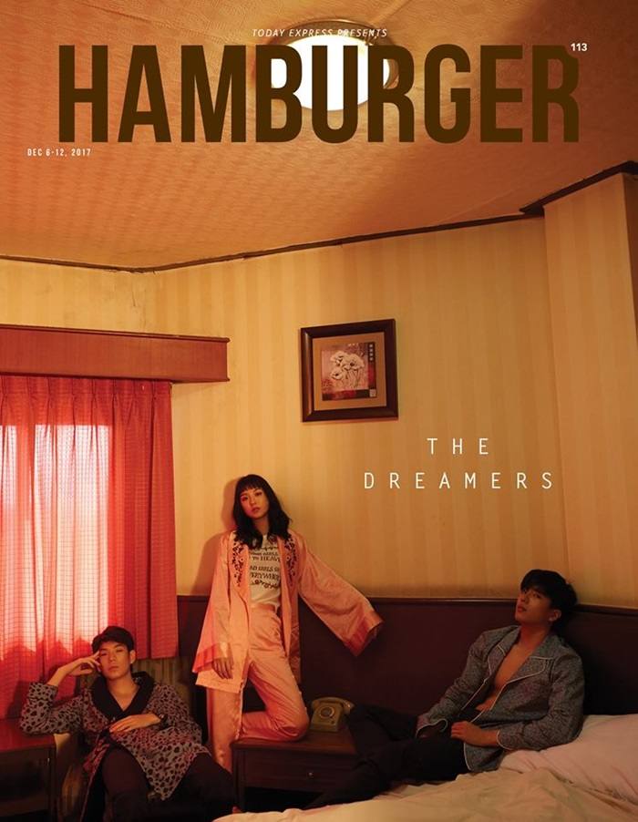 เจเจ-ต้าเหนิง-นน @ HAMBURGER MAGAZINE no.113 December 2017