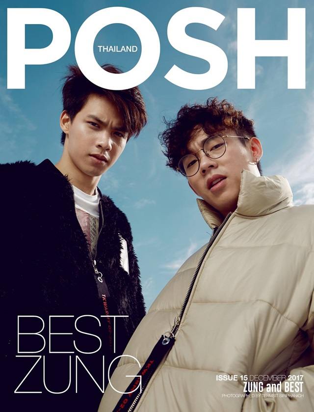 เบสท์-ณัฐสิทธิ์ & ซุง-กิดาการ @ POSH Magazine Thailand December 2017