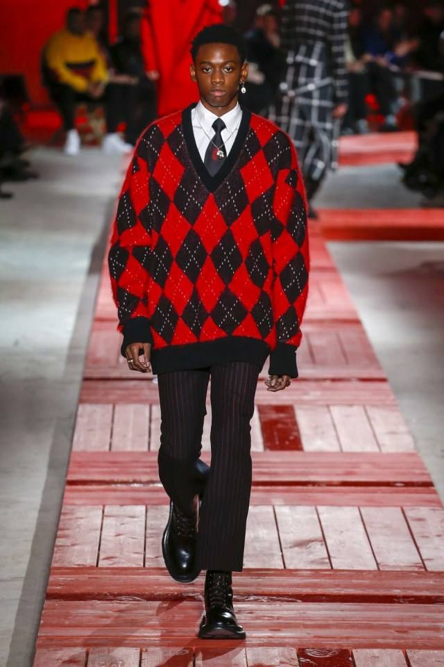 Alexander McQueen FALL 2018 MENSWEAR