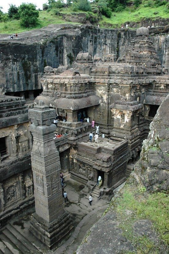 ถ้ำอชันตา (Ajanta Caves) เมืองออรังกาบาด รัฐมหาราษฎร์ ประเทศอินเดีย