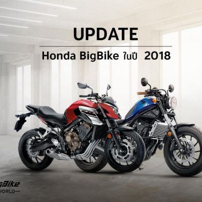 รวม Honda BigBike ปี 2018