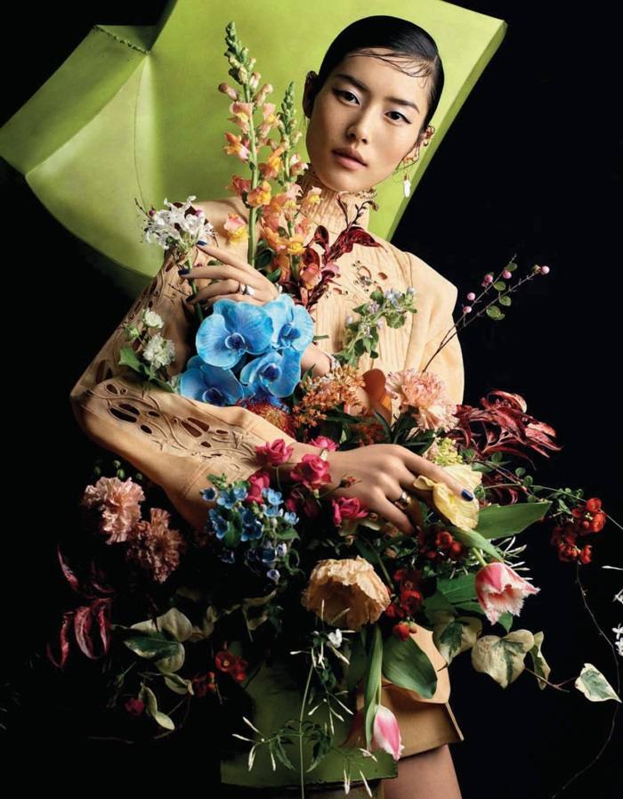 Liu Wen @ Vogue China March 2018