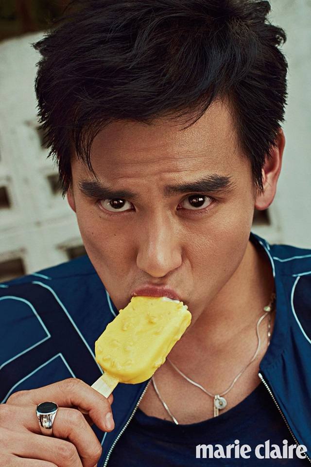 Eddie Peng @ Marie Claire Taiwan April 2018