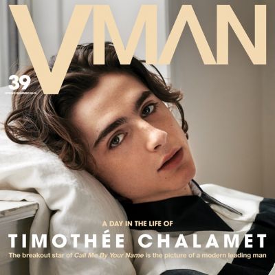 Timothée Chalamet @ VMan Magazine #39 S/S 2018