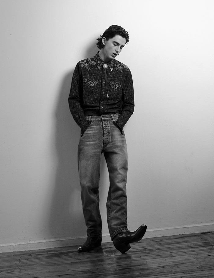 Timothée Chalamet @ VMan Magazine #39 S/S 2018