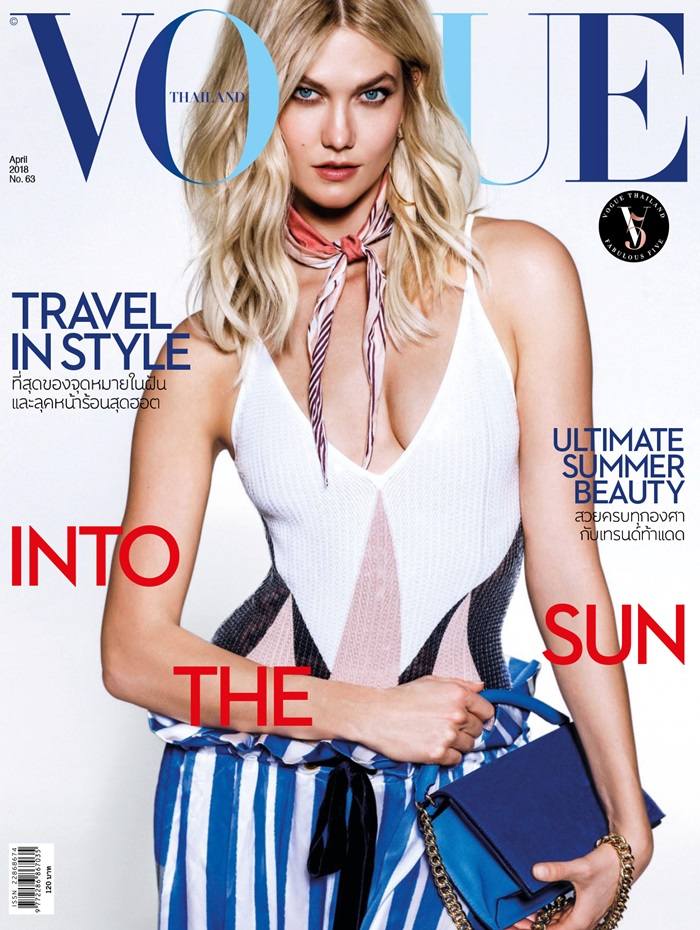 Karlie Kloss @ Vogue Thailand no.63 April 2018