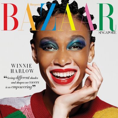 Winnie Harlow @ Harper's Bazaar Singapore May 2018