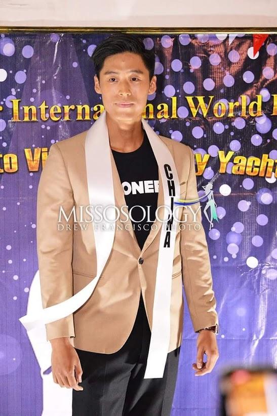 Zhenhuan Yang  Mister International China 2017-2018