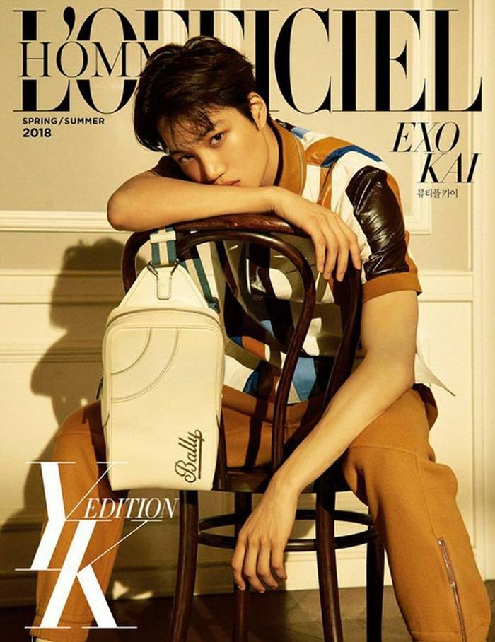 (Exo) Kai @ L'Officiel Hommes Korea S/S 2018