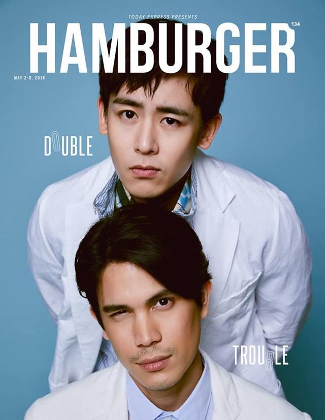 นิชคุณ & ซันนี่ @ HAMBURGER MAGAZINE no.134 May 2018