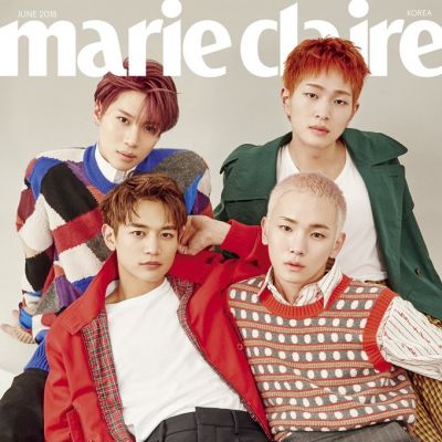 SHINee @ Marie Claire Korea June 2018