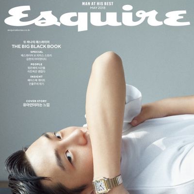 Yoo Ah In @ Esquire Korea May 2018