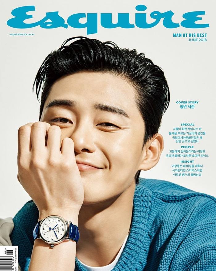 Park Seo Joon @ Esquire Korea June 2018