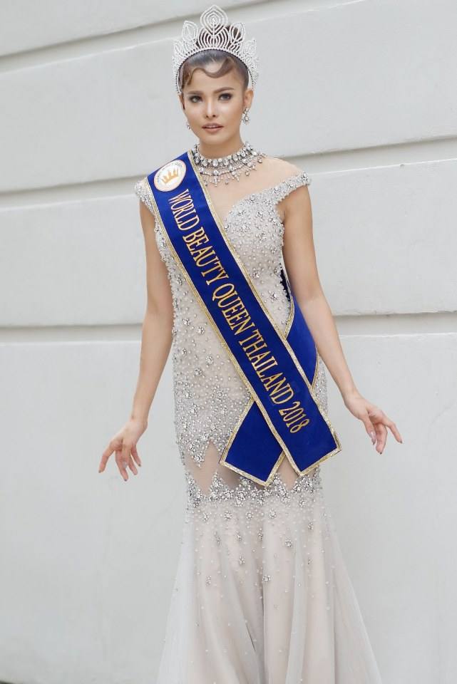 ความสวยของน้องท๊อฟฟี่ อาทิตยา ตะพาบน้ำ  Miss world beauty queen thailand 2018